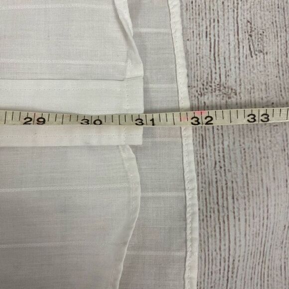 VanHeusen 417 authentic shirtwear short sleeve button down dress shirt neck 17 - Picture 6 of 8